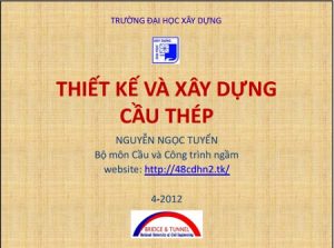 Thiết kế và xây dựng cầu thép – Nguyễn Ngọc Tuyển