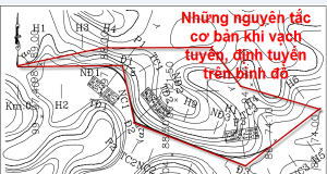 Một vài nguyên tắc cơ bản khi vạch tuyến, định tuyến