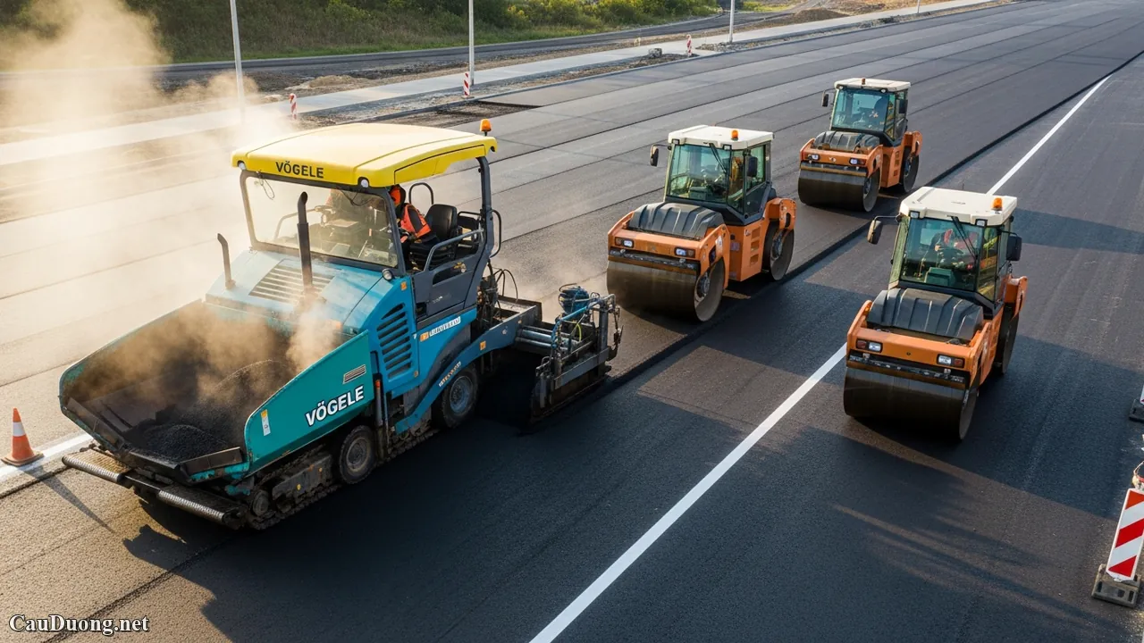 Biện pháp tổ chức thi công đường chi tiết dễ hiểu