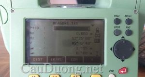 Hướng dẫn sử dụng máy toàn đạc điện tử LEICA TC(R) 403/405/407