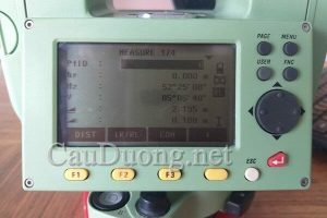 Hướng dẫn sử dụng máy toàn đạc điện tử LEICA TC(R) 403/405/407