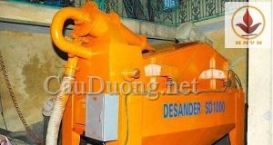 Máy sàng cát thi công khoan cọc nhồi