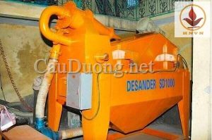 Máy sàng cát thi công khoan cọc nhồi