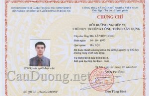 Điều kiện hành nghề đối với chỉ huy trưởng công trường Điều kiện hành nghề đối với chỉ huy trưởng công trường