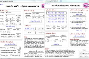 Phần mềm Tôi bóc khối lượng - KS Uông Thắng