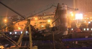 Xử phạt công ty Vimeco sau sự cố sập 2 cần cẩu ở Hà Nội