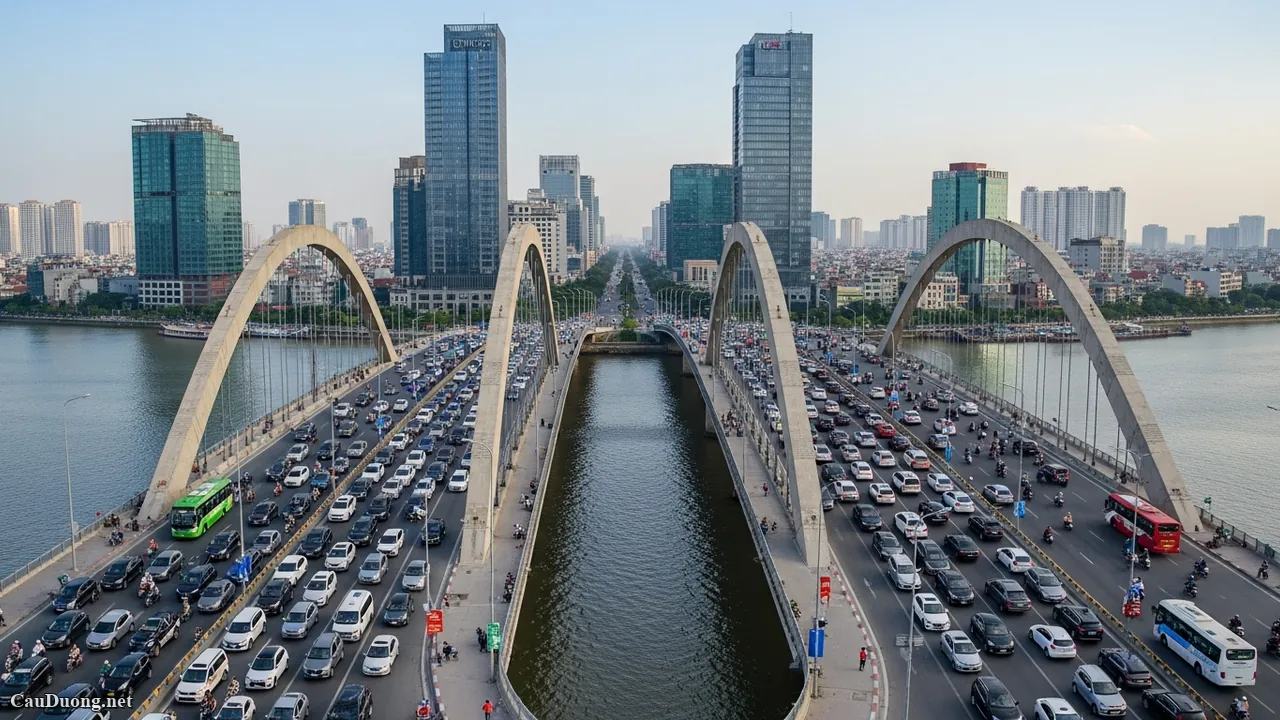 Top 10 Cây Cầu Lớn Nhất Việt Nam (Theo Chiều Dài)