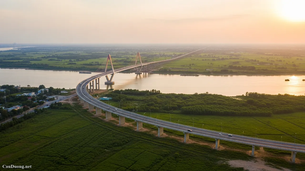 Top 10 Cây Cầu Lớn Nhất Việt Nam (Theo Chiều Dài)