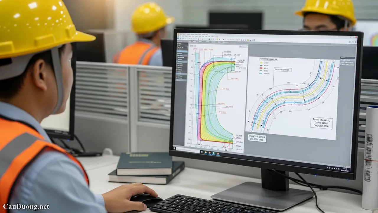 Quy trình Thiết kế Đường Ô tô Theo Tiêu chuẩn TCVN 4054
