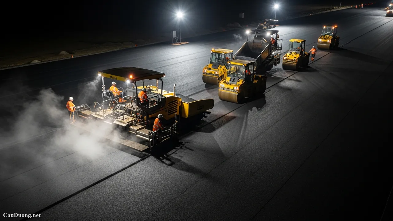 Quy trình xây dựng một tuyến đường từ khảo sát đến hoàn thiện