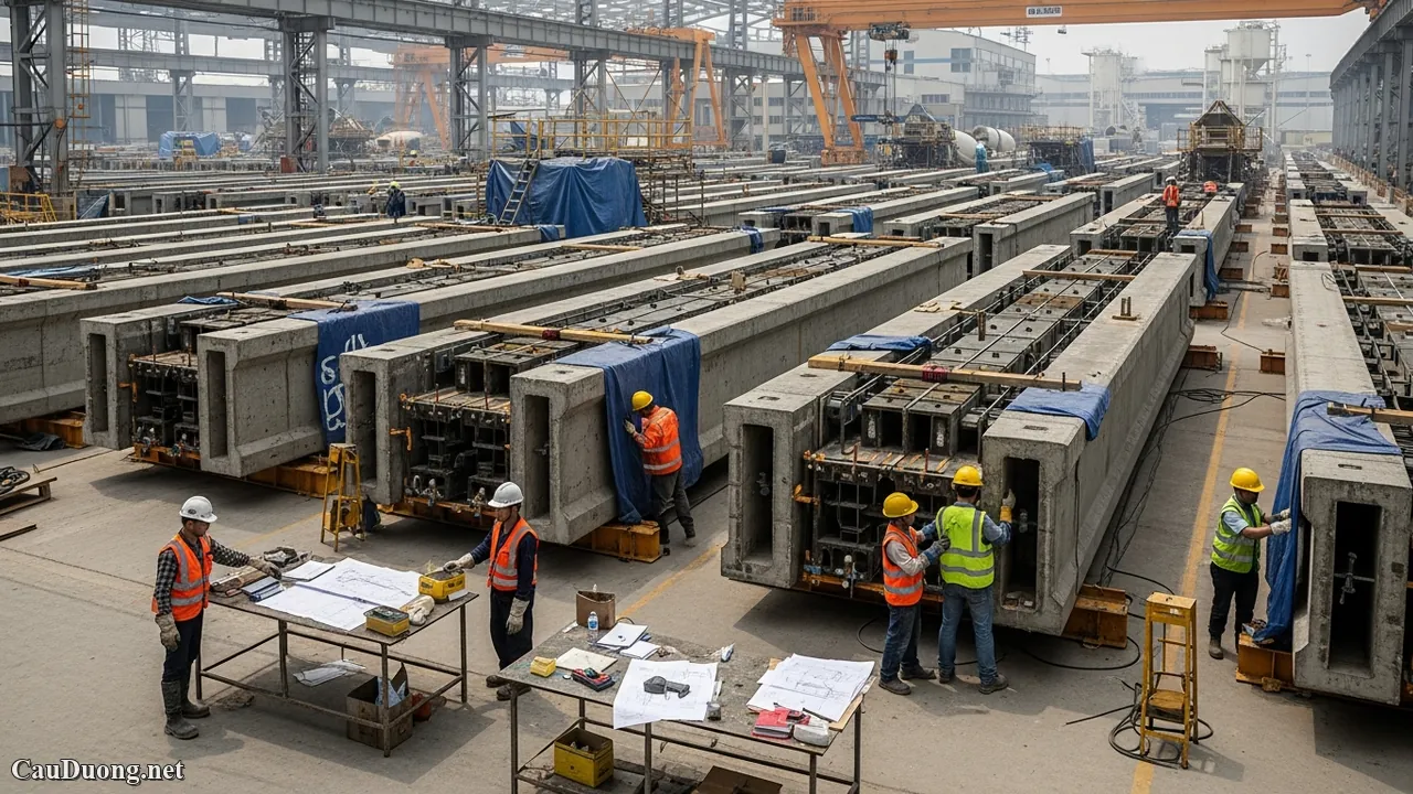 C&ocirc;ng nghệ cầu lắp gh&eacute;p: Tiết kiệm thời gian v&agrave; chi ph&iacute;?