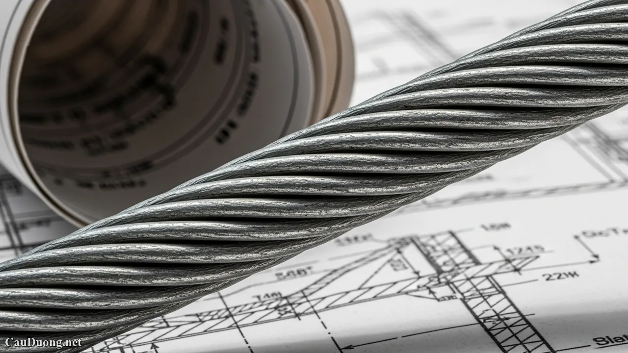 Th&eacute;p dự ứng lực (PC Strand) v&agrave; vai tr&ograve; trong thi c&ocirc;ng cầu