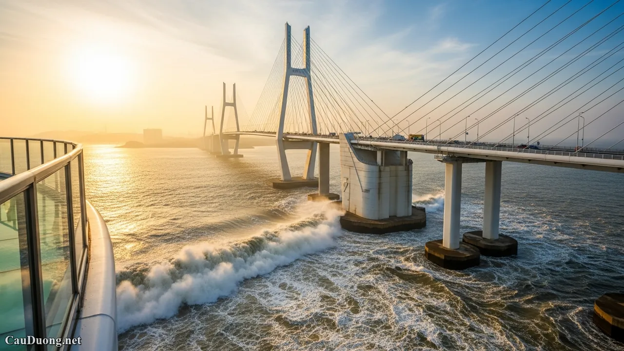 Top 10 C&acirc;y Cầu Vượt Biển D&agrave;i Nhất Thế Giới